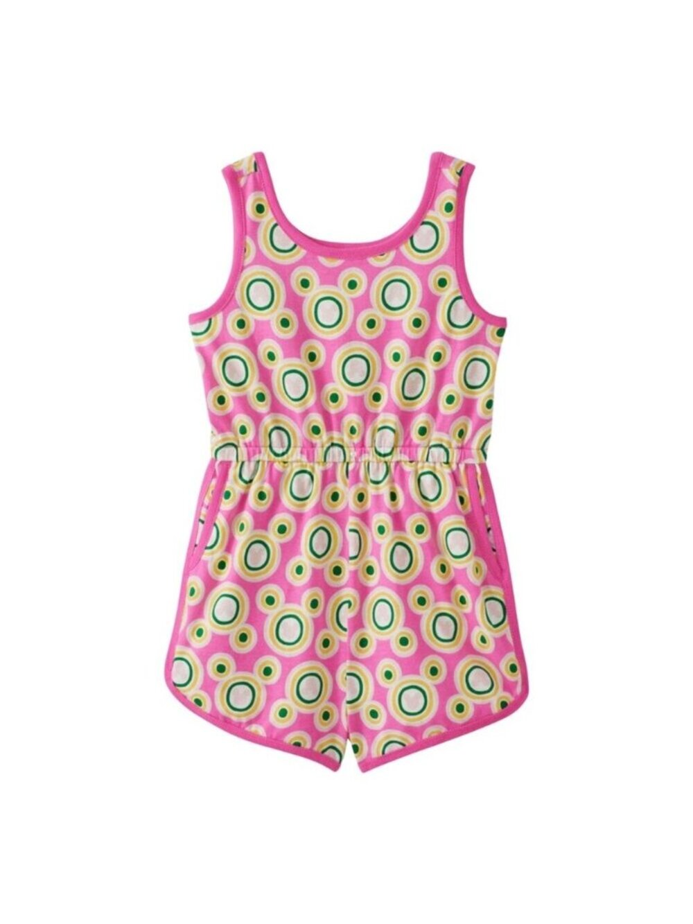 Hanna Andersson NWT Pink Disney Mickey Mouse Romper. Size 5.